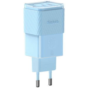 Mcdodo 1x USB, 2x USB-C, Fast Charge 67W, GaN5, Blue