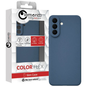 Lemontti Capac protectie spate Silicon Soft Blue pentru Galaxy S26