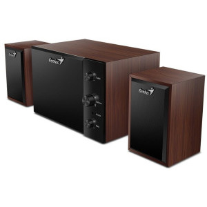 Genius 2.1 15W, Cherry Wood