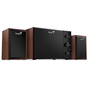 Genius 2.1 15W, Cherry Wood