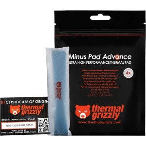 Thermal Grizzly Minus Pad Advance 120x20x0.5mm, 4 buc