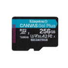Card memorie Kingston Micro SDXC Canvas Go! Plus, 256GB, Calasa 10, UHS-I, V30, A2