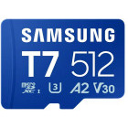 Card memorie Samsung Micro SDXC T7 UHS-I Clasa 10 512GB