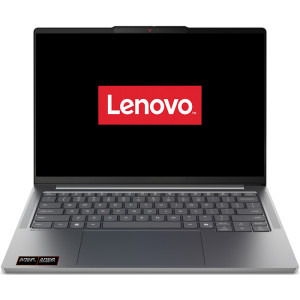 Lenovo 14'' IdeaPad Pro 5 14AGP11, 2.8K OLED 120Hz VRR, Procesor AMD Ryzen™ AI 7 450 (16M Cache, up to 5.1 GHz), 24GB LPDDR5X, 1TB SSD, AMD Radeon 860M, No OS, Luna Grey