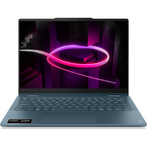 Lenovo 14'' Yoga 7 2-in-1 14AGP11, WUXGA OLED Touch, Procesor AMD Ryzen™ AI 7 445 (8M Cache, up to 4.6 GHz), 32GB LPDDR5X, 1TB SSD, AMD Radeon 840M, No OS, Tidal Teal, 3Yr Onsite Premium Care
