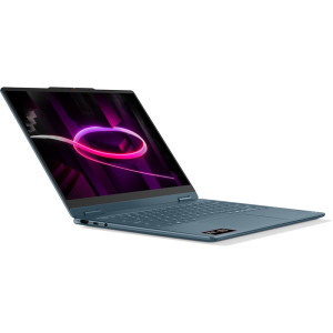 Lenovo 14'' Yoga 7 2-in-1 14AGP11, WUXGA OLED Touch, Procesor AMD Ryzen™ AI 7 445 (8M Cache, up to 4.6 GHz), 24GB LPDDR5X, 1TB SSD, AMD Radeon 840M, No OS, Tidal Teal, 3Yr Onsite Premium Care