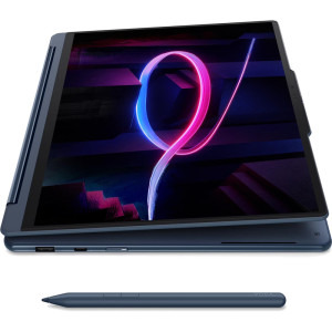 Lenovo 14'' Yoga 9 2-in-1 14IPH11, 2.8K OLED 120Hz Touch, Procesor Intel® Core™ Ultra 7 355 (12M Cache, up to 4.70 GHz), 32GB LPDDR5X, 1TB SSD, Intel Graphics, Win 11 Home, Cosmic Blue, 3Yr Onsite Premium Care