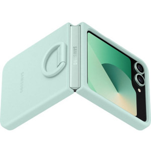 Samsung Capac protectie spate Silicon Flipsuit Mint pentru Galaxy Z Flip 6