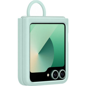 Samsung Capac protectie spate Silicon Flipsuit Mint pentru Galaxy Z Flip 6