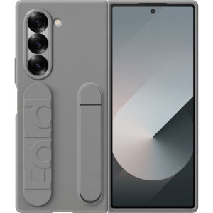 Samsung Capac protectie spate Silicon Gray pentru Galaxy Z Fold 6