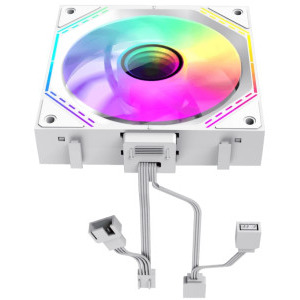 Gamemax FN12A-S3I White ARGB 120mm Three Fan Pack
