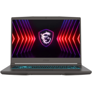MSI Gaming 15.6'' Thin A15 B7VE, FHD 144Hz, Procesor AMD Ryzen™ 5 7535HS (16M Cache, up to 4.55 GHz), 16GB DDR5, 512GB SSD, GeForce RTX 4050 6GB, Free DOS, Cosmos Gray