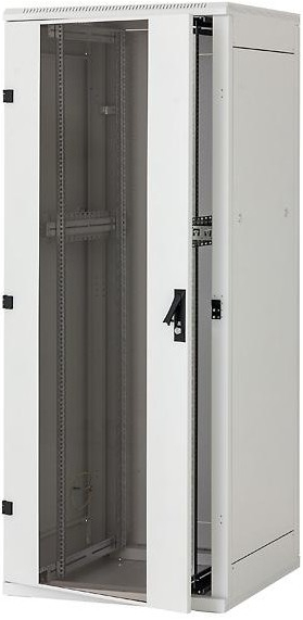 Cabinet metalic TRITON RMA-27-A81-CAX-N1 27U, Stand alone, 800 x 1000, Glass door, Panouri laterale detasabile, Gri