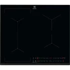 Plita incorporabila Electrolux EIV63443, Inductie, 4 zone de gatit, PowerBoost, Bridge, Hob2Hood, 60 cm, Negru