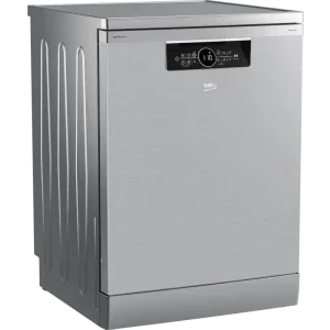 Beko BDFN36550XWP, 15 seturi, 11 programe, Clasa B, ProSmart Inverter, PowerIntense, SelfDry, AquaFlex, HomeWhiz, 60 cm, Inox