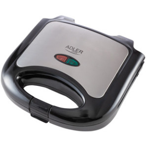 Adler Sandwich maker AD3015, 750W, Negru/Argintiu