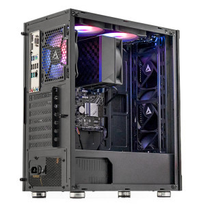 Gaming ZMEU Winter Edition, AMD Ryzen 5 PRO 8600G, 32GB DDR5, 1TB SSD, Radeon 760M with Ryzen AI, Iluminare RGB