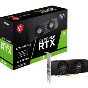 MSI GeForce RTX 3050 LP OC 6GB GDDR6 96-bit