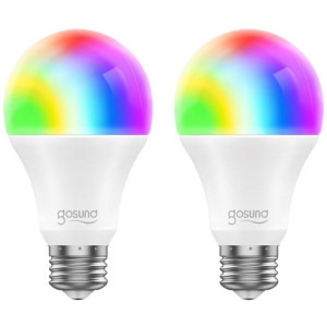 Gosund Bec LED RGB Smart WB4, E27, 800 lumeni, 2700 K - 6500 K, 2 buc