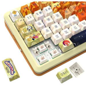 Redragon Flekact Pro RGB Multicolor Pink Huano Switch Mecanica
