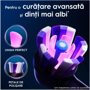 Oral-B Rezerva periuta de dinti electrica iO Radiant White Negru, 8 buc