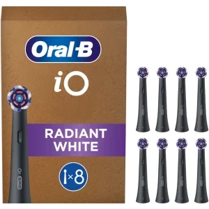 Oral-B Rezerva periuta de dinti electrica iO Radiant White Negru, 8 buc