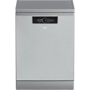 Beko BDFN36540XP, 15 seturi, 6 programe, Clasa C, ProSmart Inverter, PowerIntense, SelfDry, AquaFlex, 60 cm, Inox