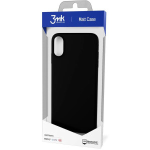 3MK Protectie pentru spate Matt pentru iPhone 13 mini, culoare Black