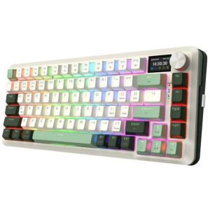 Redragon Flekact Pro TKL RGB White-Green Pink Switch Mecanica