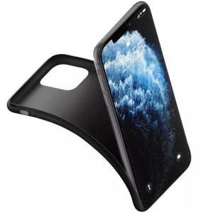 3MK Protectie pentru spate Matt pentru iPhone 7/8/SE (2020), culoare Black