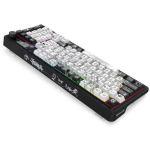 Redragon Artemis Pro Anime RGB Black-White Yellow Switch Mecanica