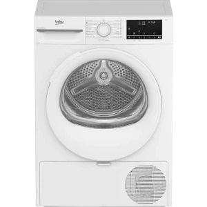 Beko BM3T4723WW EU, Pompa de caldura, 7 kg, Clasa D, EcoGentle, Hygienic Drying, AquaWave, Iluminare interioara, Alb