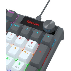Redragon Caesura Rainbow Black-Blue Red Switch Mecanica