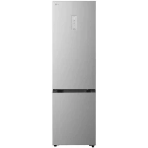 Combina frigorifica LG GBBSJ21EPY, 375 L, Clasa E, No Frost, LinearCooling, DoorCooling+, AI Fresh, ThinQ, Control electronic, 203 cm, Argintiu