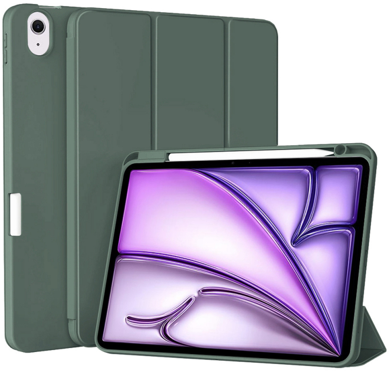 Techsuit Husa protectie Flex Trifold Verde pentru iPad Air 11 (2025) / Air 11 (2024)