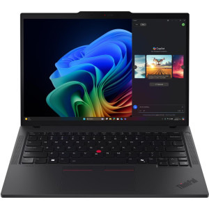 Lenovo 14'' ThinkPad T14 Gen 6, WUXGA IPS, Procesor AMD Ryzen™ AI 7 PRO 350 (16M Cache, up to 5.0 GHz), 64GB DDR5, 1TB SSD, AMD Radeon 860M, Win 11 Pro, Black