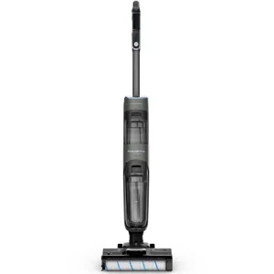 Rowenta X-Clean 4 GZ5035WO, vertical cu mop, 200W, 0.45L, Negru/Gri