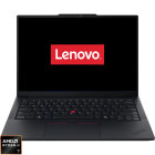Laptop Lenovo 14'' ThinkPad E14 Gen 8, WUXGA IPS, Procesor AMD Ryzen™ AI 7 445 (8M Cache, up to 4.50 GHz), 16GB DDR5, 512GB SSD, AMD Radeon 840M, No OS, Black