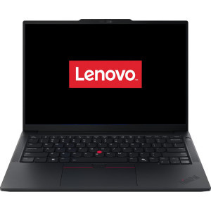 Lenovo 14'' ThinkPad E14 Gen 8, WUXGA IPS, Procesor AMD Ryzen™ AI 5 430 (8M Cache, up to 4.50 GHz), 32GB DDR5, 1TB SSD, AMD Radeon 840M, No OS, Black