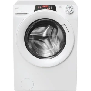 Candy RO 496DWM7/1-S, 9 kg, 1400 RPM, Clasa A, Inverter, Quick&Clean, Snap&Wash, hOn, Alb
