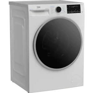 Beko B7WFU68418WB2 ES, 8 kg, 1400 RPM, Clasa A, ProSmart Inverter, EnergySpin, SteamCure, AquaWave, HomeWhiz, Alb