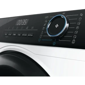 Haier HD90-A2939-S, Pompa de caldura, 9 kg, Clasa E, Alb
