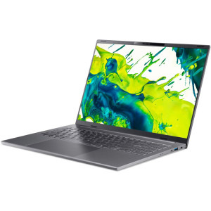 Acer 16'' Aspire 16 AI A16-I71M, WUXGA IPS 120Hz, Procesor Intel® Core™ Ultra 5 325 (12M Cache, up to 4.50 GHz), 16GB LPDDR5X, 512GB SSD, Intel Graphics, Win 11 Home, Steel Gray