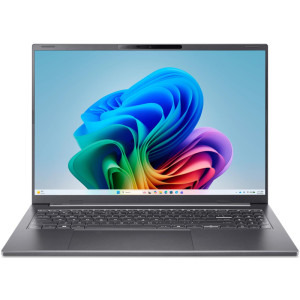 Acer 16'' Aspire 16 AI A16-I71M, WUXGA IPS 120Hz, Procesor Intel® Core™ Ultra 5 325 (12M Cache, up to 4.50 GHz), 16GB LPDDR5X, 512GB SSD, Intel Graphics, Win 11 Home, Steel Gray