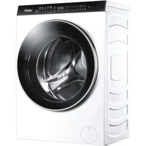 Haier HWD100-BD1499UN/S, Slim, Spalare 10 kg, Uscare 6 kg, 1400 RPM, Clasa A, Direct Motion, I-Refresh, Smart Dosing, hOn, Alb
