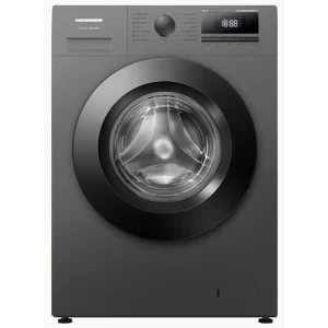 Heinner HWM-HME712IVSMTGA+++, Slim, 7 kg, 1200 RPM, Clasa A, Inverter, Gri