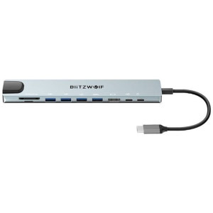 BlitzWolf BW-TH5 10in1 USB-C Hub Silver