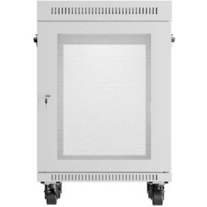 Lanberg FF01-6815-23SL 15U, Stand alone, 600 x 800, Mesh door, Gri