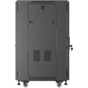 Lanberg FF01-6618-23B 18U, Stand alone, 600 x 600, Metal door, Negru
