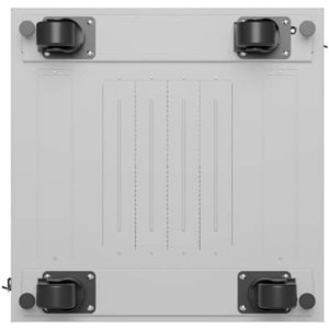 Lanberg FF01-6622-12SL 22U, Stand alone, 600 x 600, Glass door, Panouri laterale detasabile, Gri